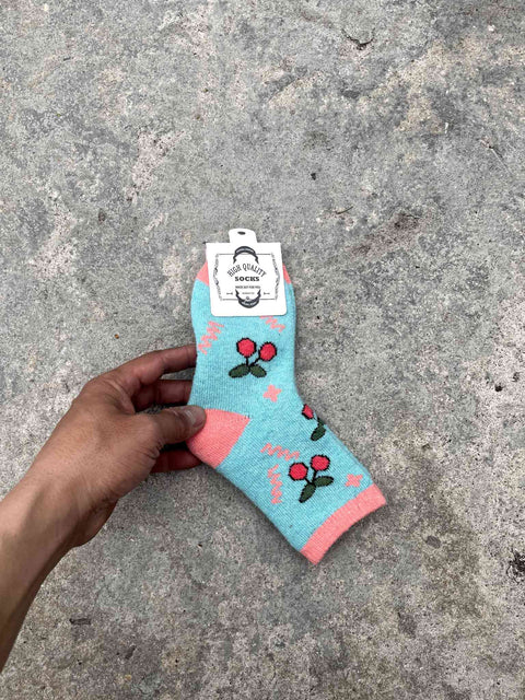 Cute Floral Socks