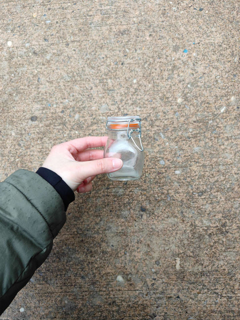Cute Glass Storage Jar