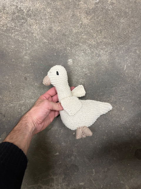 Cute Knitted Goose Doll
