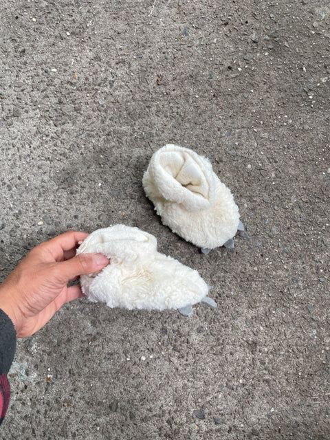 Cute Lamb Baby Slippers, 18 Months