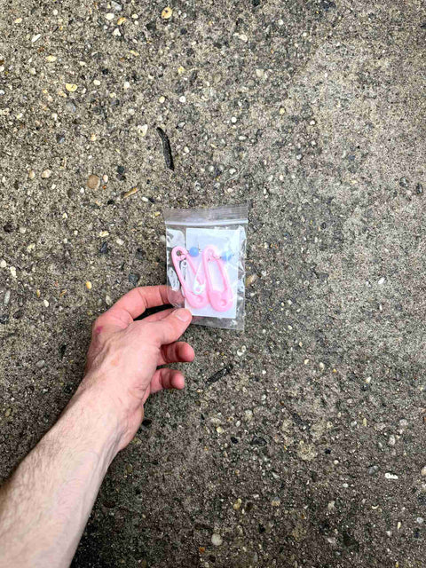 Cute Pink Ear Hooks