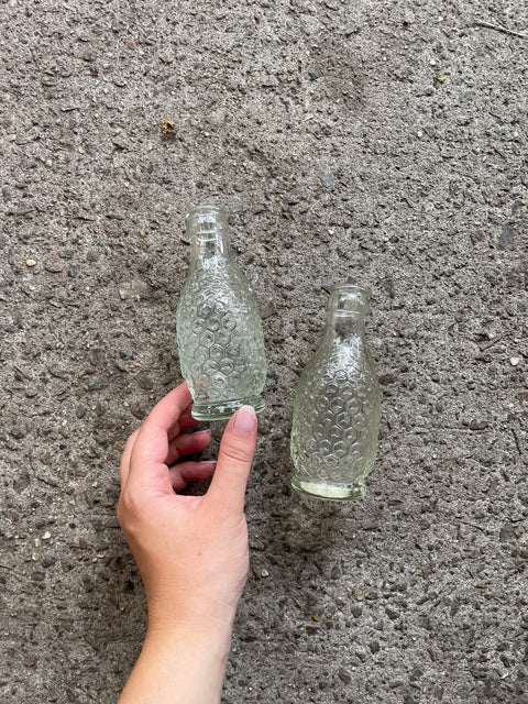 Cute Vintage Glass Bottles