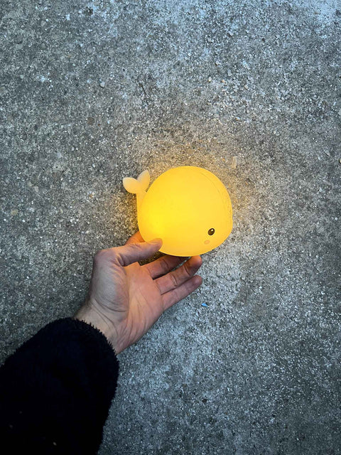 Cute Whale Night Light