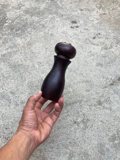 Brown Wood Salt Shaker