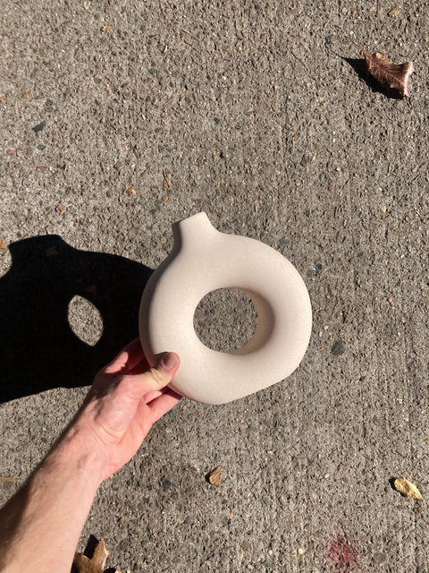 Beautiful Donut Vase