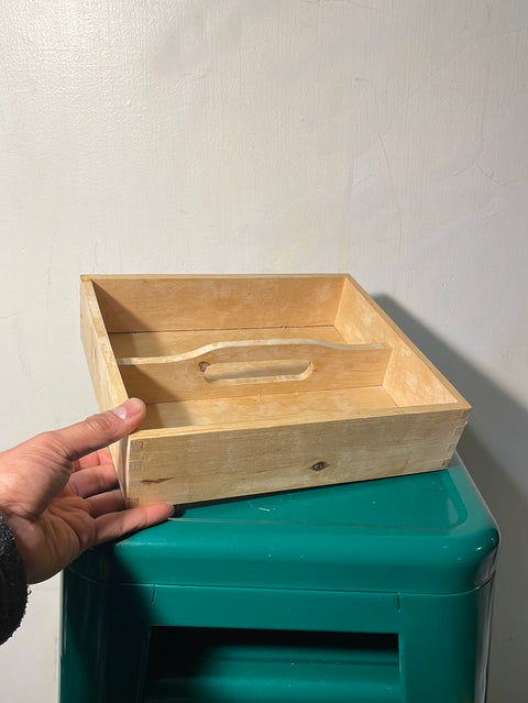 Wooden Cutlery Box
