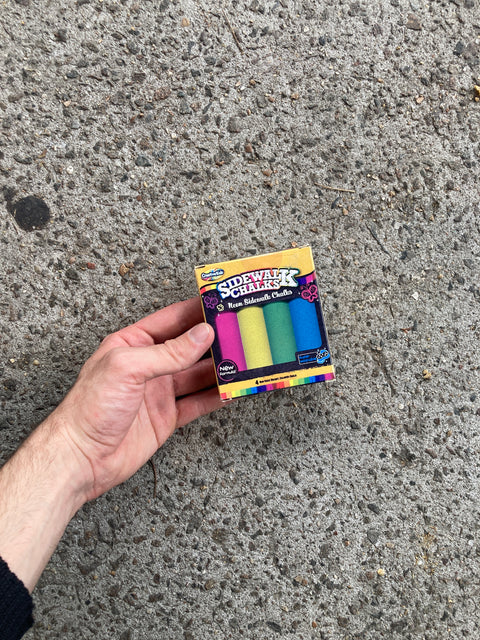 Neon Sidewalk Chalks