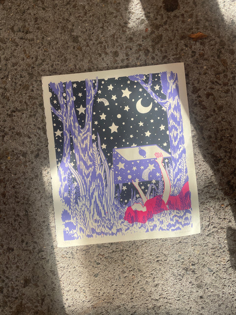 Dreamy Print by Courtney Menard