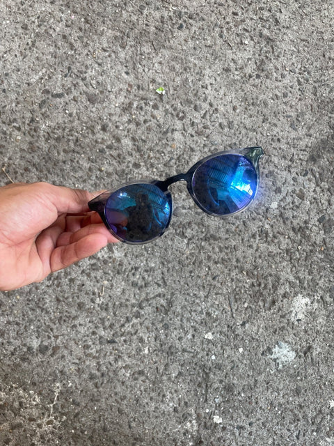 DIFF Blue Mirrored Sunglasses