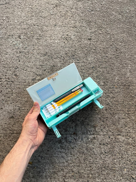 Daiso Multipurpose Pencil Case With Supplies