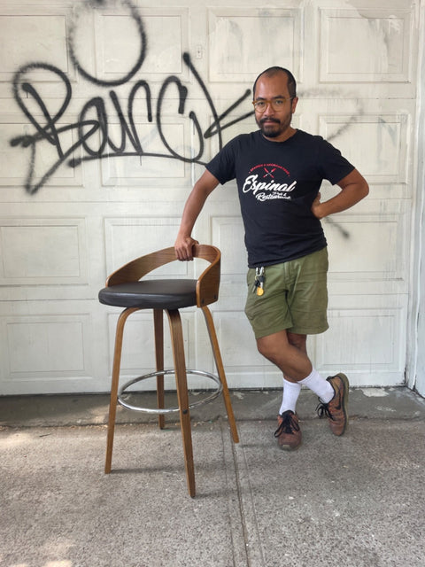 Danish-esque Modern Wooden Bar Stool