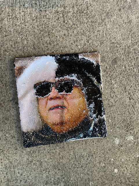 Danny Devito Sequin Pillow Case, 15x15”