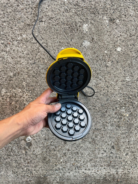 Dash Yellow Mini Waffle Maker