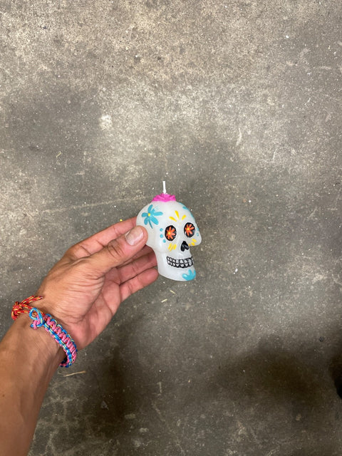 Day Of The Dead Candle