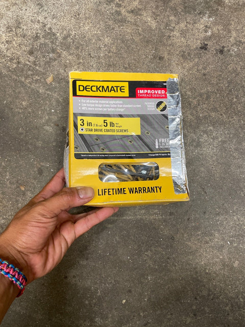 Deckmate Star Drive Coated Screws
