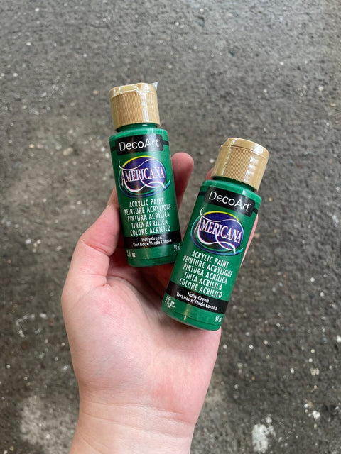 DecoArt Americana Holly Green Paint