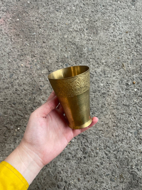 Decorative Brass Cup