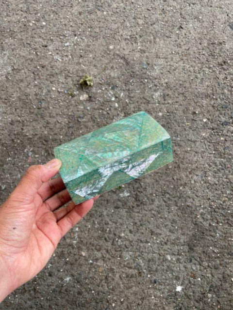 Decorative Green Stone Box