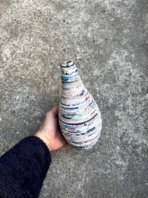 Decorative Paper Vase