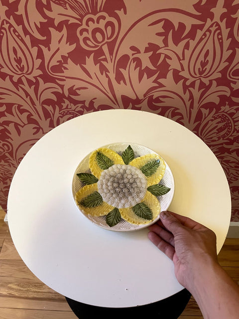 Decorative Sunflower Accent Plate