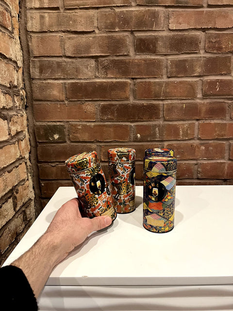 Decorative Tea Canisters Set