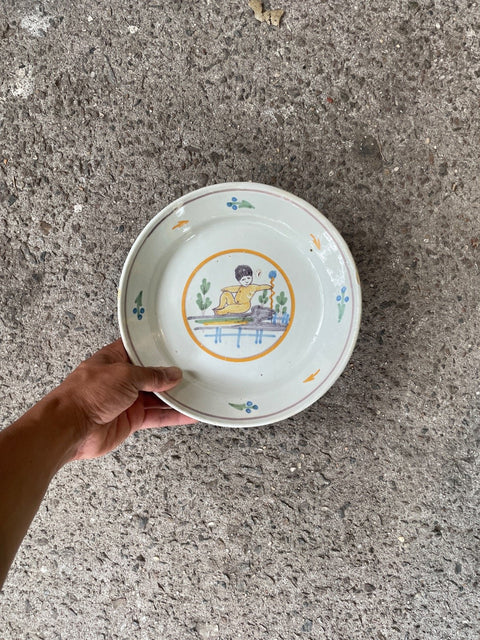 Decorative Vintage Ceramic Plate