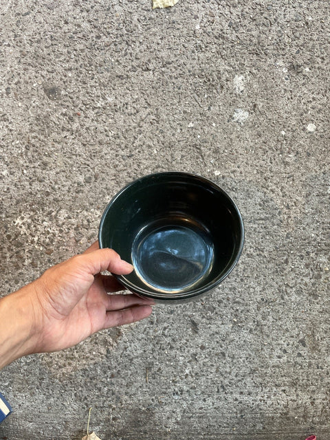 Deep Green Ceramic Bowl