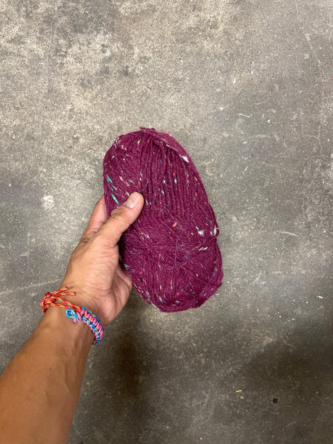 Deep Red Crafting Yarn