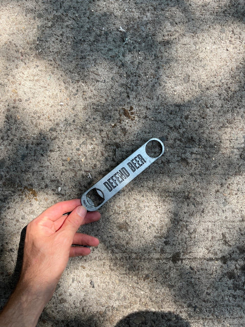 Defend Beer Bottle Opener