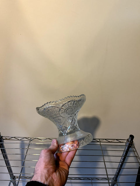 Delicate Glass Candy Dish