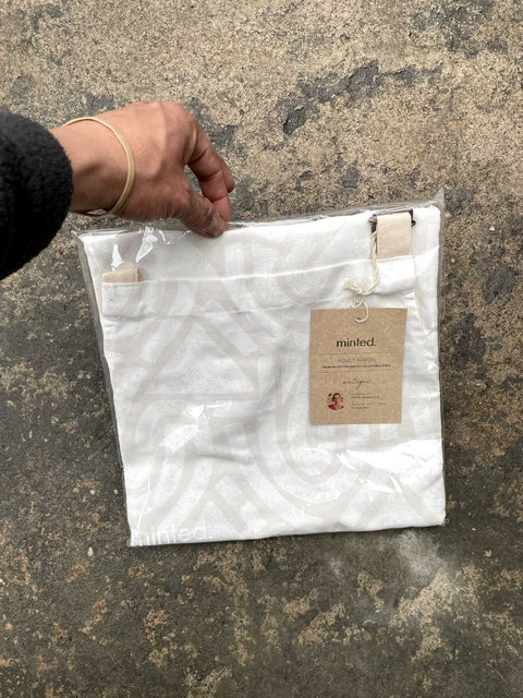 Designed in Spain, Minted Adult Apron