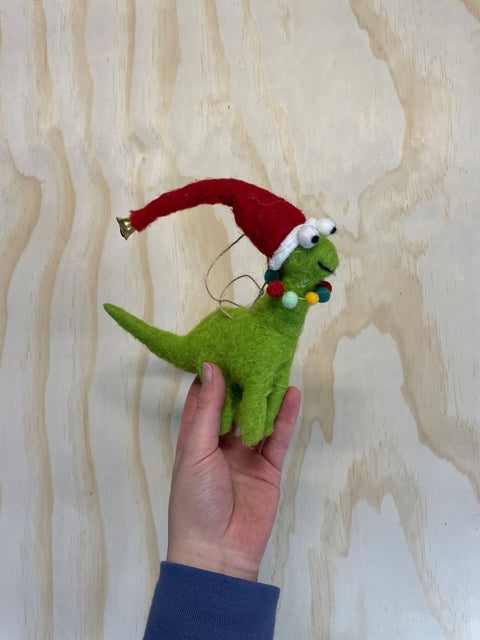 Dino Christmas Ornament