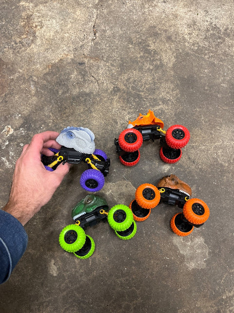 Dinosaur Pull Back Cars Set