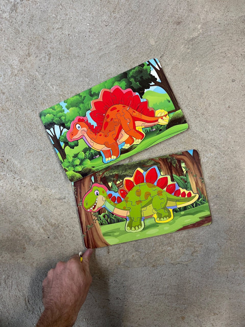 Dinosaur Puzzles Set
