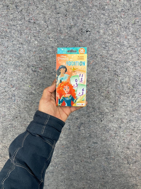 Disney Princess Addition Flash Cards