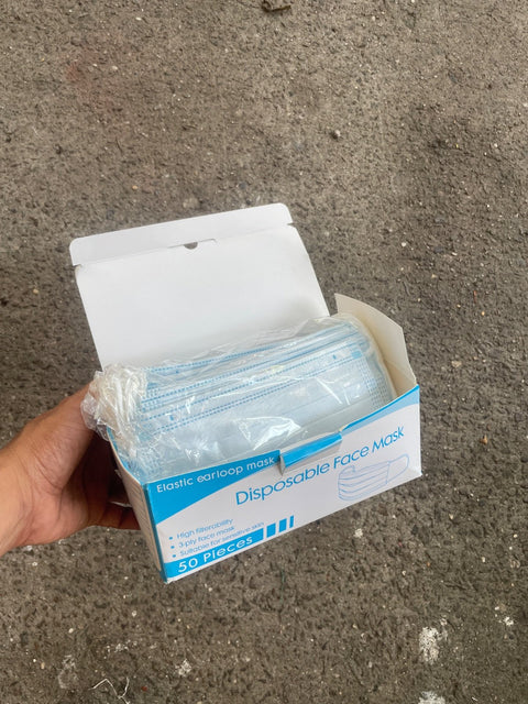 Disposable Face Mask 50 Pcs