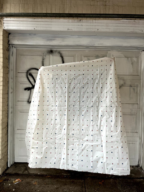 Dotted Shower Curtain