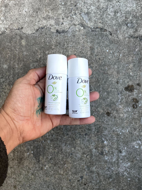 Dove Aluminum-Free Travel Deodorants