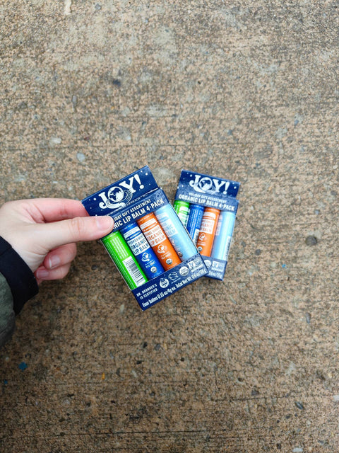 Dr Bronner's Organic Lip Balm Pack