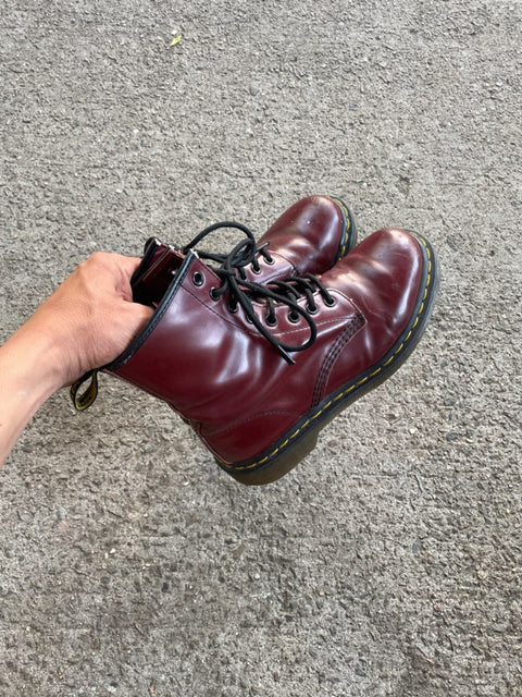Dr. Martens Leather Boots, 8m 38eu