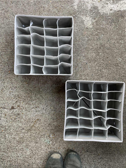 Drawer Organizers Perhaps for Socks