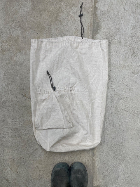 Drawstring Laundry Bag With Pocket
