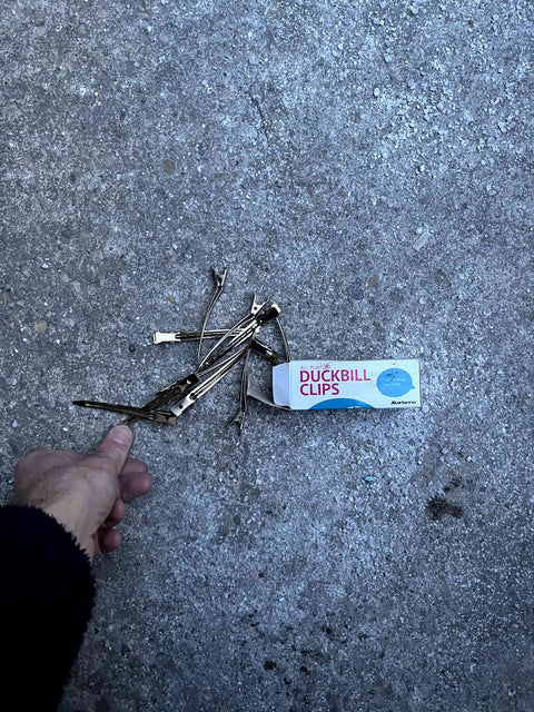 Duckbill Clips