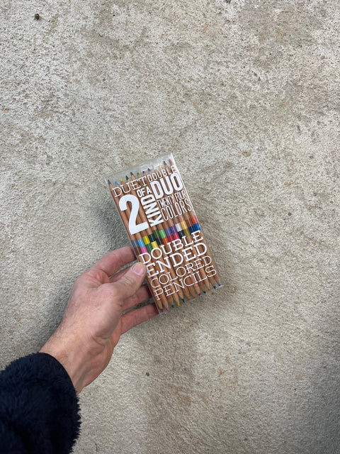 Duo Double Ended Colored Pencils
