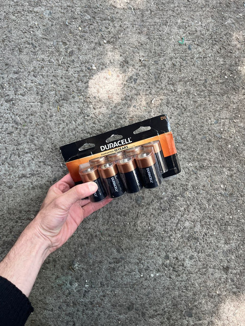 Duracell D Batteries Pack