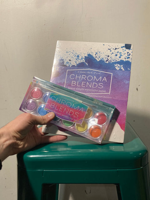 Watercolor & Paper Set
