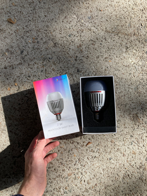 Aputure B7C Smart LED Light Bulb For Filmmaking