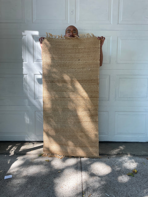 Jute Rug, 28 x 55”