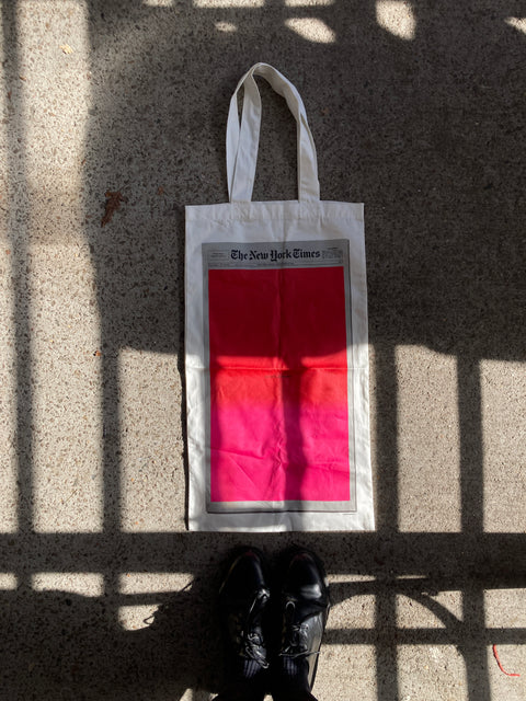 Very Cool (& Long) NY Times x Saint Laurent Tote