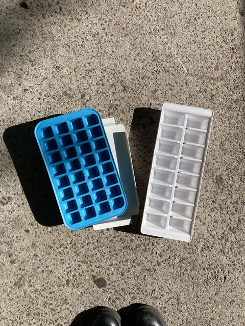 Two Trays To Make 48 Ice Cubes